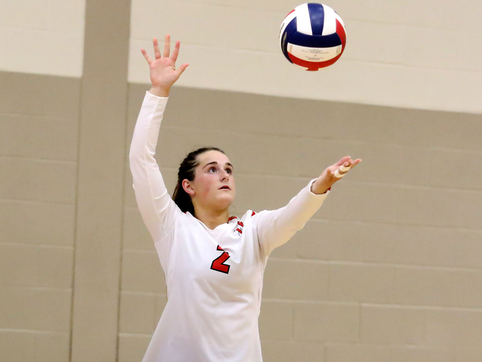 Ursuline vs. Visitation volleyball